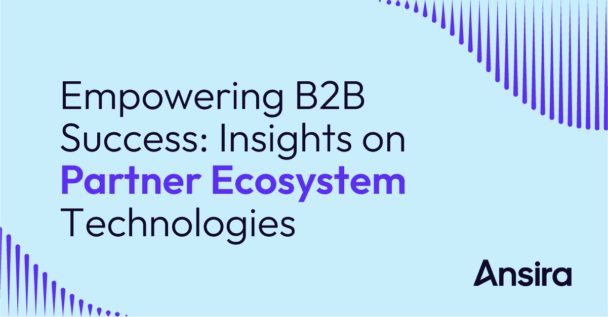 Empowering B2B success: insights on partner ecosystem