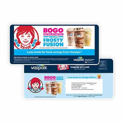 Wendy's BOGO frosty fashion ad