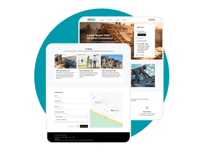 Local microsites
