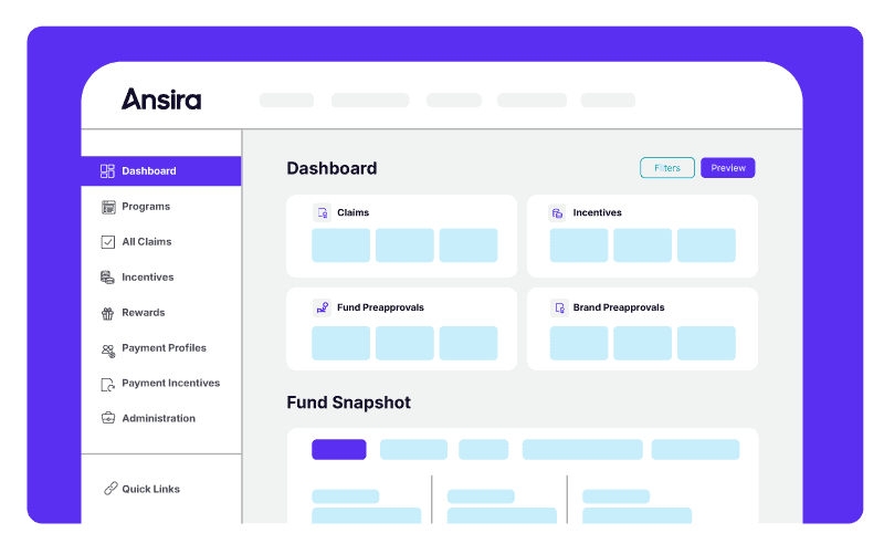 Ansira dashboard