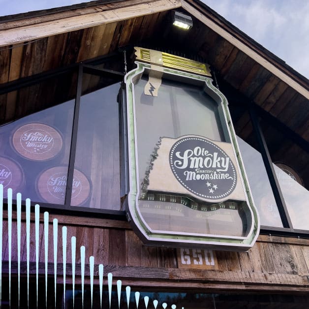 Ole Smoky Distillery sign