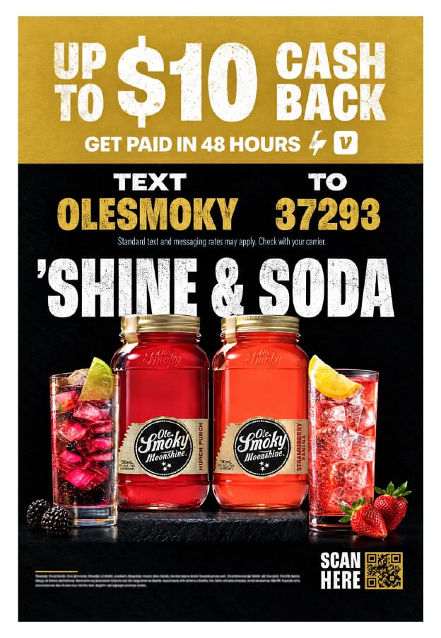 Ole Smoky moonshine ad